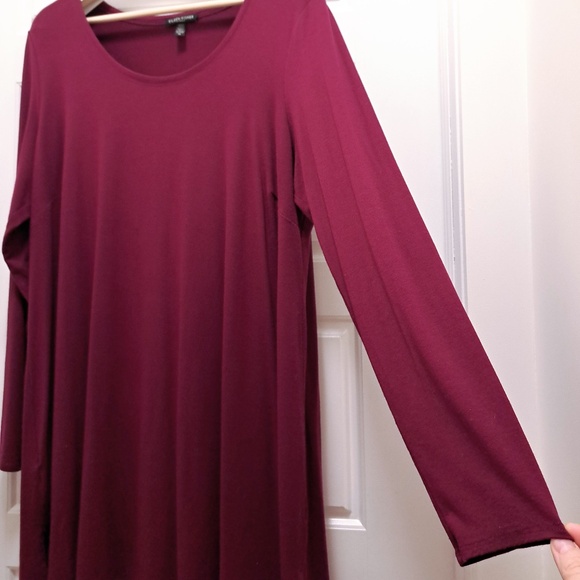 Eileen Fisher High Low Long Tunic Size 1X - Picture 3 of 10